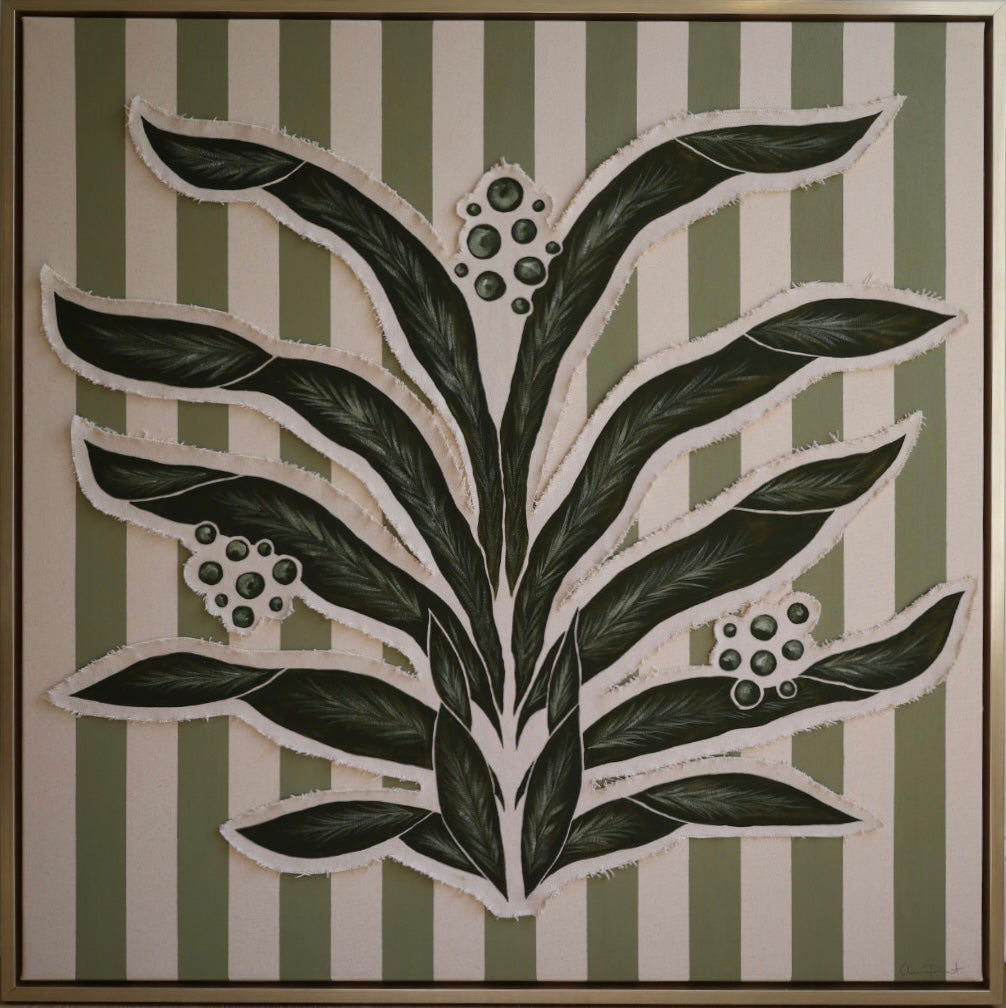 green stripe