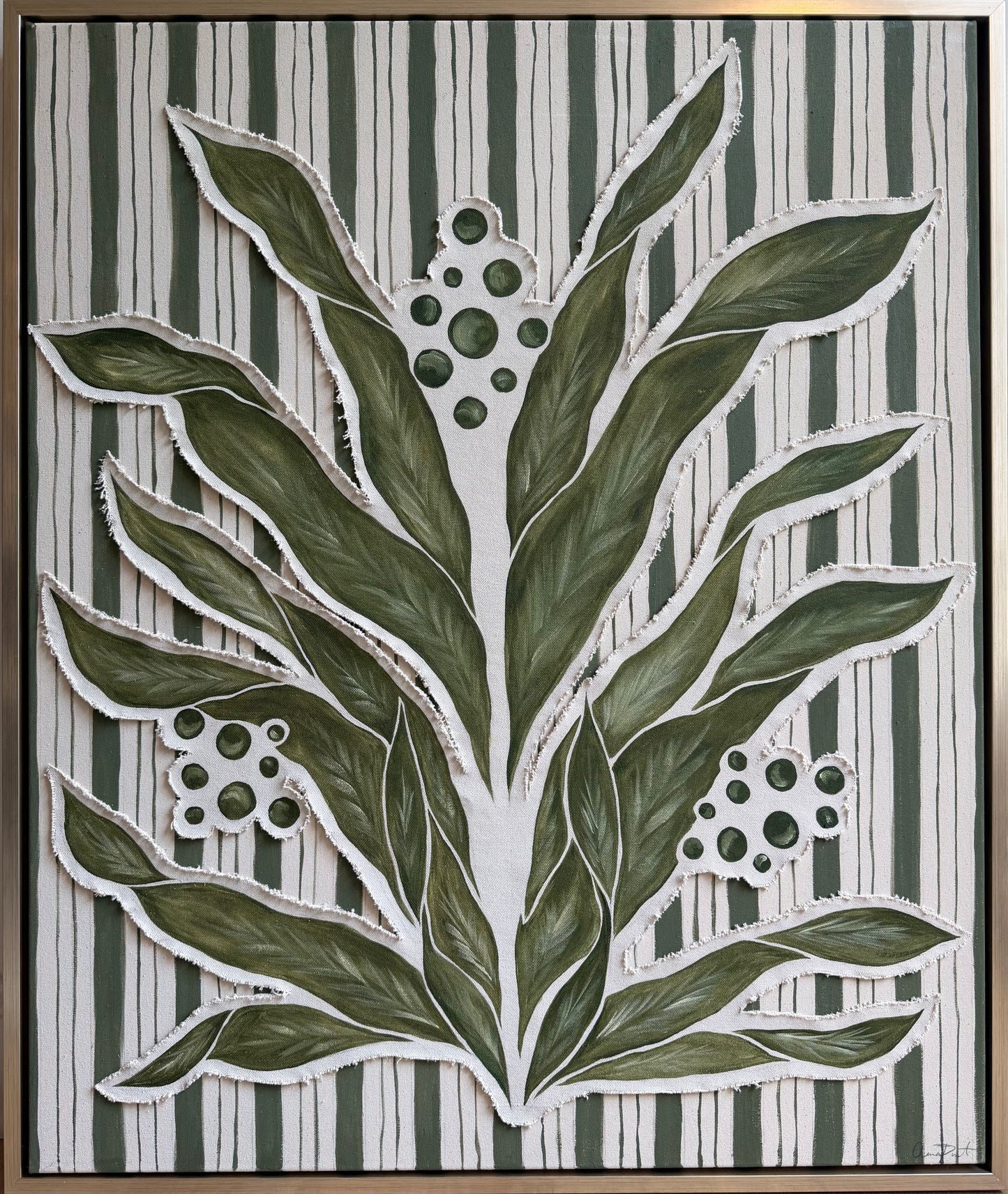 Botanical Overlay - Green